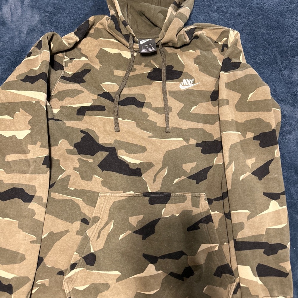 Nike Camo Hoodie.